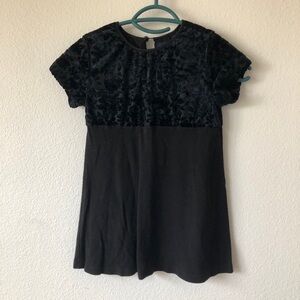 Vintage Gap Velvet Floral Burnout Dress Kids